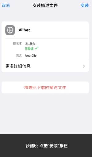 欧博ABG iOS版APP下载安装流程示意图｜从授权到启用的完整步骤展示6